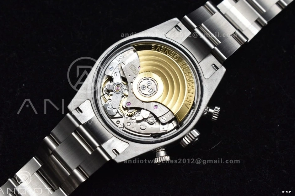 Bracelet on A7750 SS Best Daytona ADGF Edition Dial Orange SS Black 0325